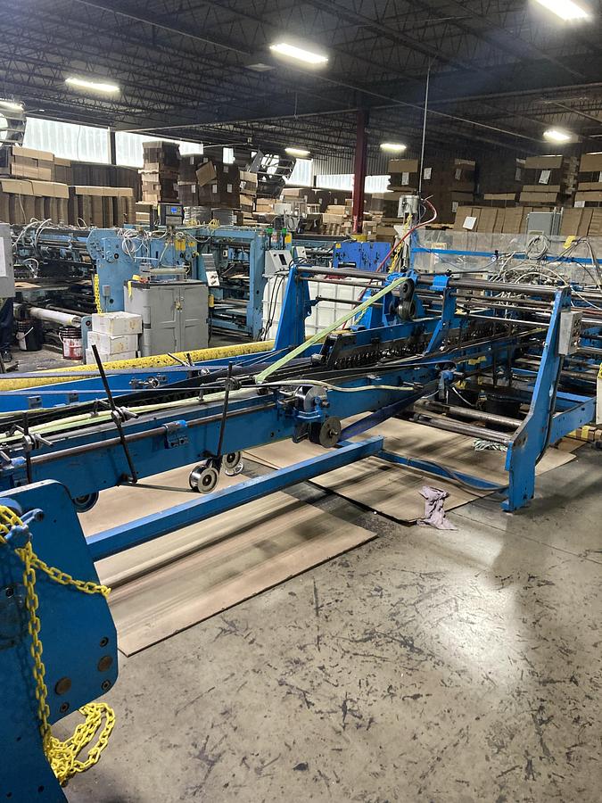 Used 110" Post Folder Gluer