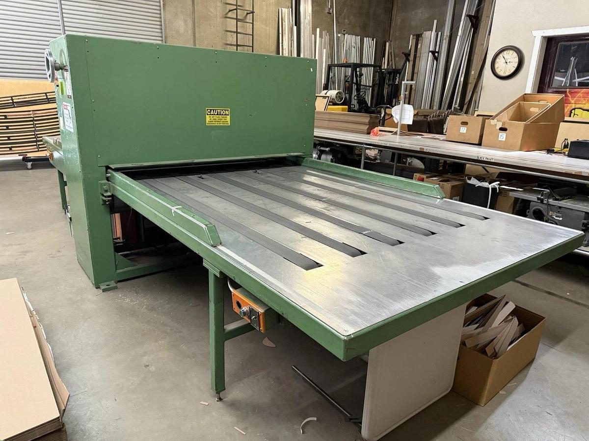 Used 60" x 90" Kwikset Roller Die Cutter