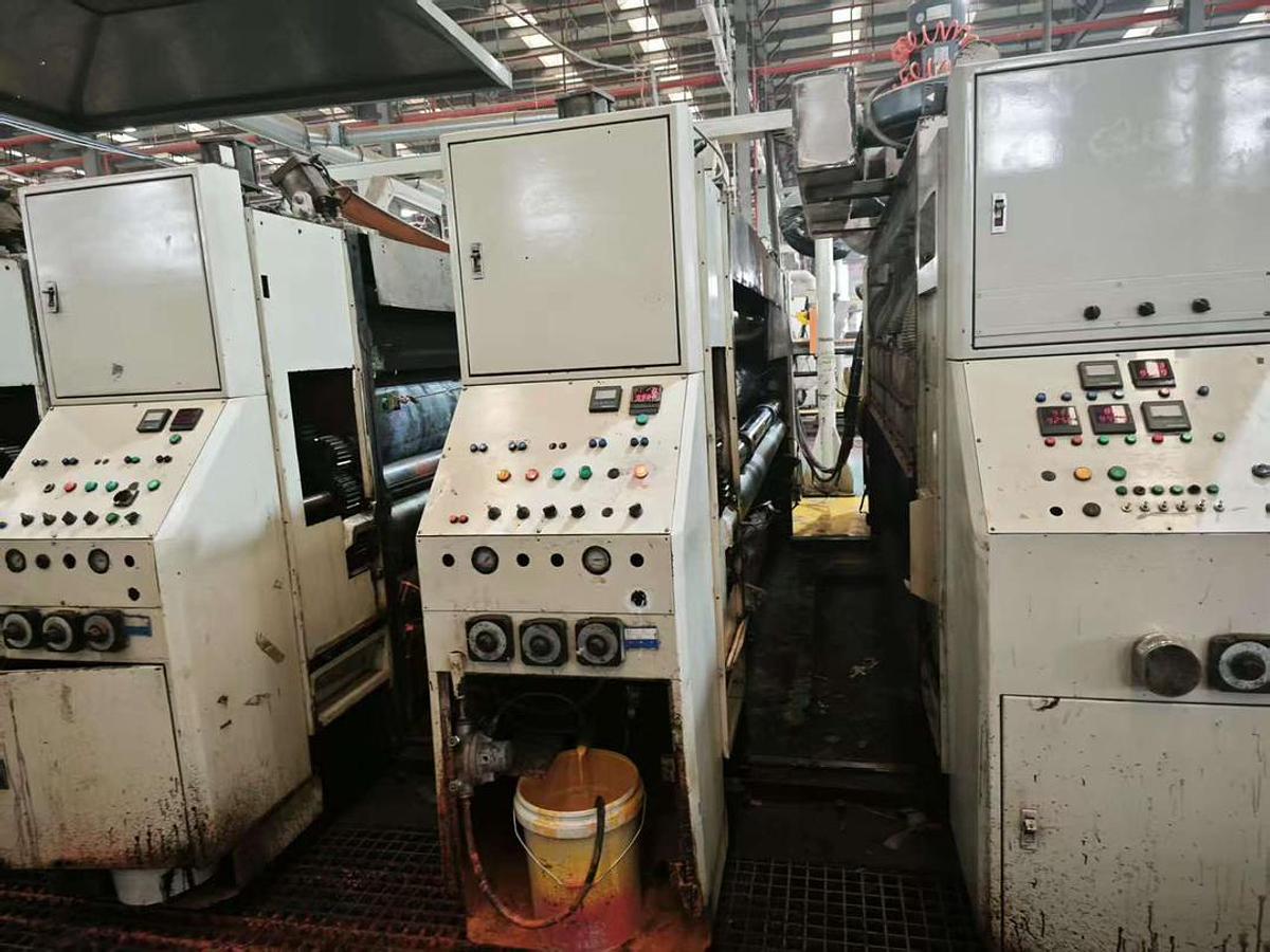 Used 66" x 118" TCY 3 color Rotary Die Cutter