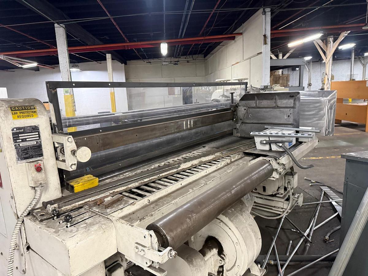 Used 120" Universal 4 bar Slitter