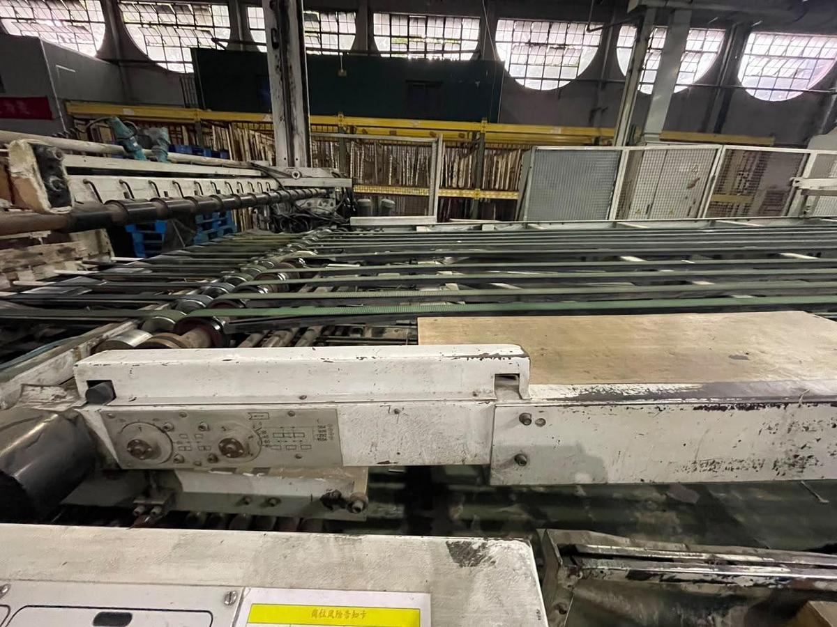 Used 66" x 110" Martin 4 color High Graphics Rotary Die Cutter