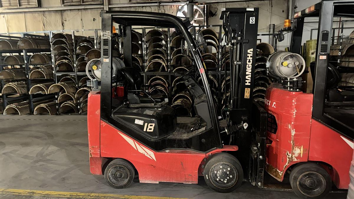Used Hangcha Forklift 3,600 capacity 2001 year