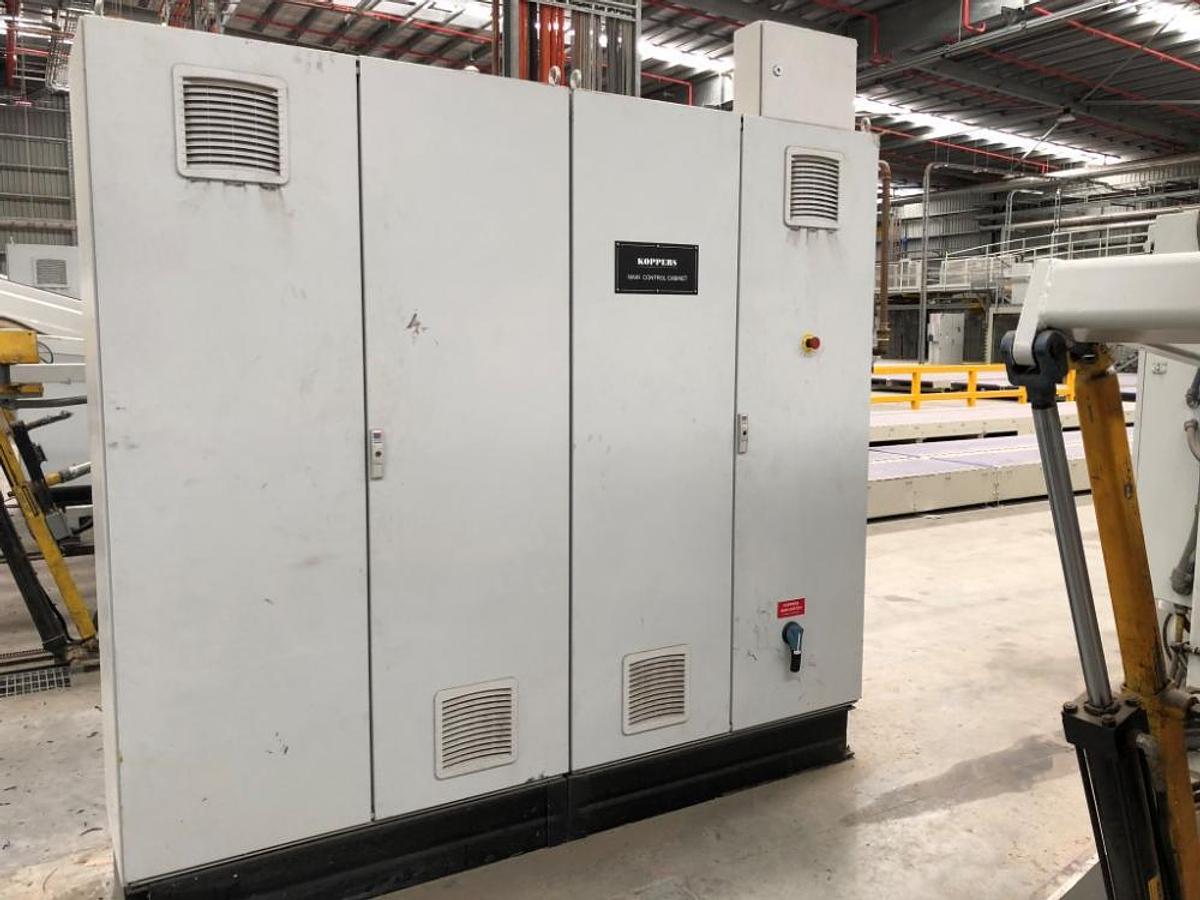 Used 66″ x 115″ Koppers 3 color Rotary Die Cutter