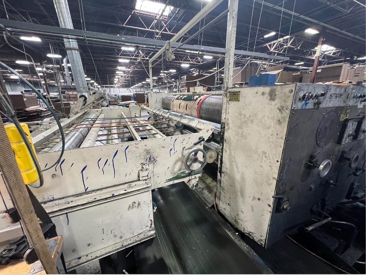 Used 66" x 113" Hycorr 4 color Rotary Die Cutter