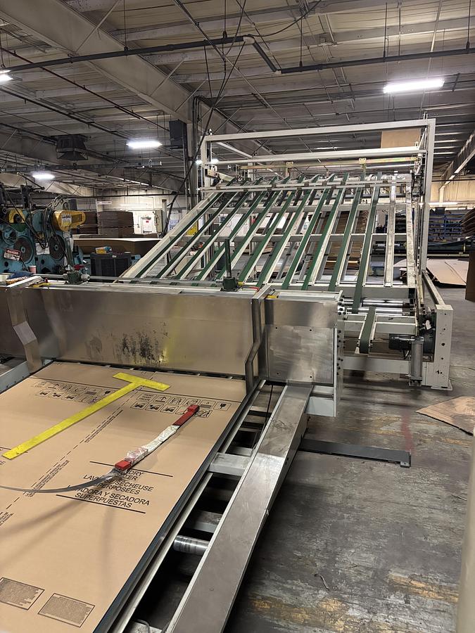 New 180" Jumbo Matchbox Folder Gluer