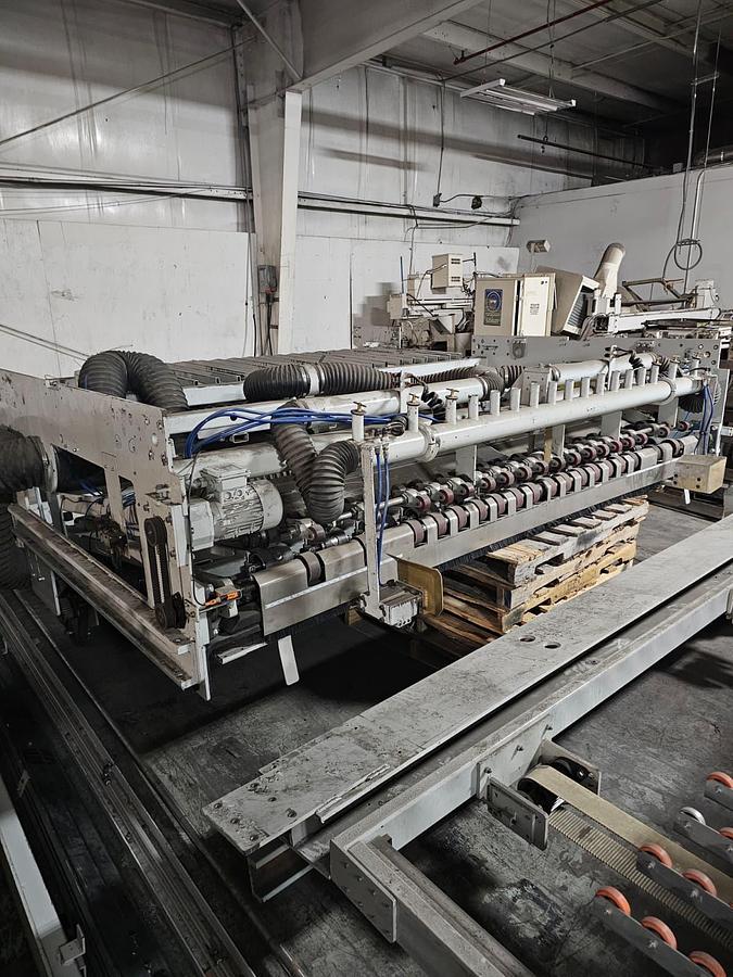 Used 120" Alliance Die Cut Stacker 