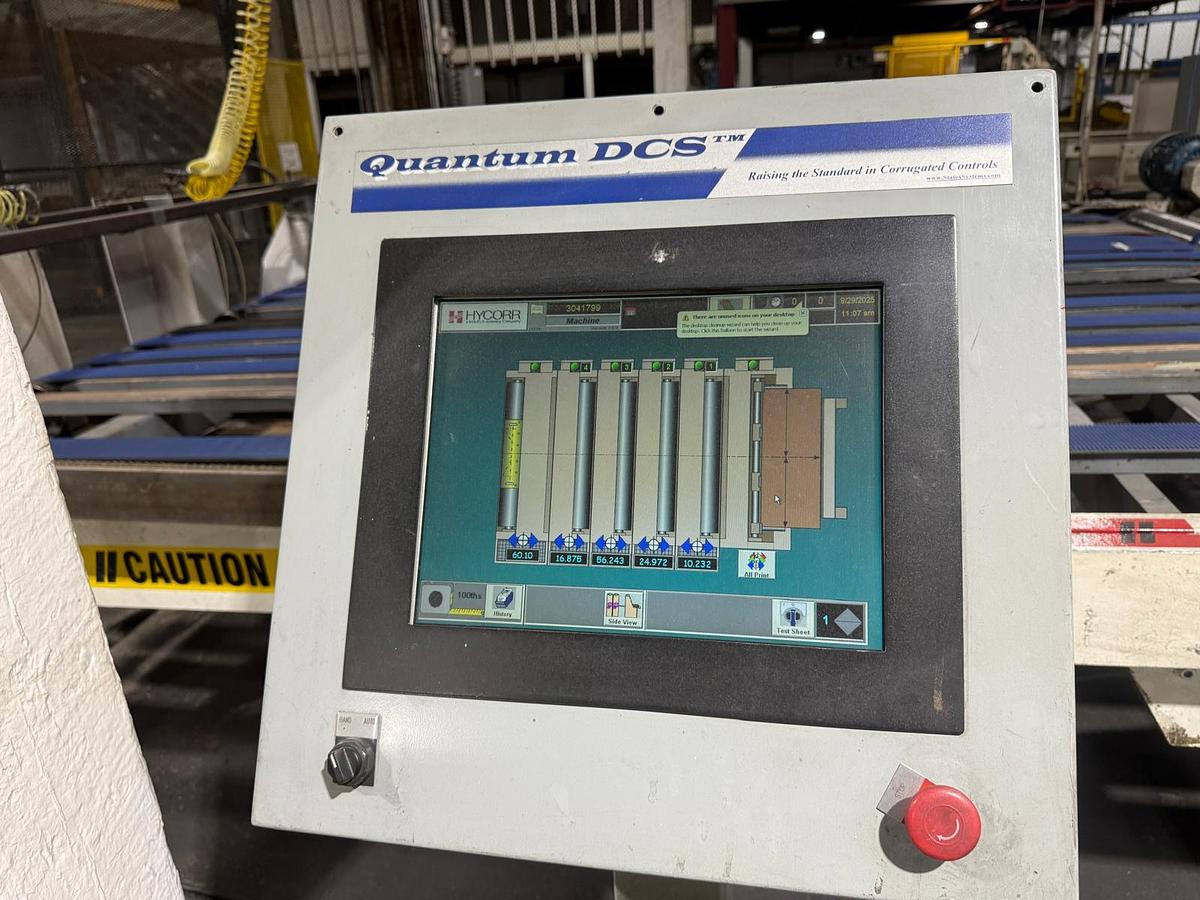 Used 66" x 115" Hycorr 4 color Rotary Die Cutter