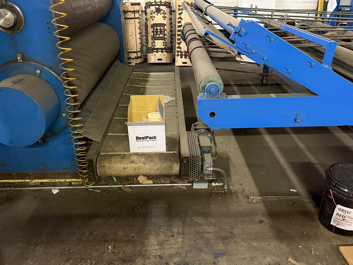 Used 66" x 80" Staley 1 color Rotary Die Cutter