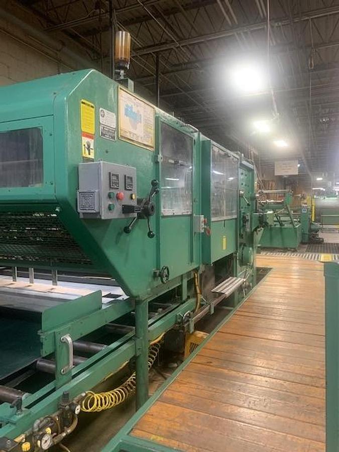 Used 42″ x 62″ bobst SPO 1575EEG Die Cutter