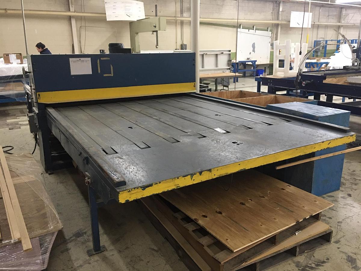 Used 80" x 100" Kirby Roller Die Cutter