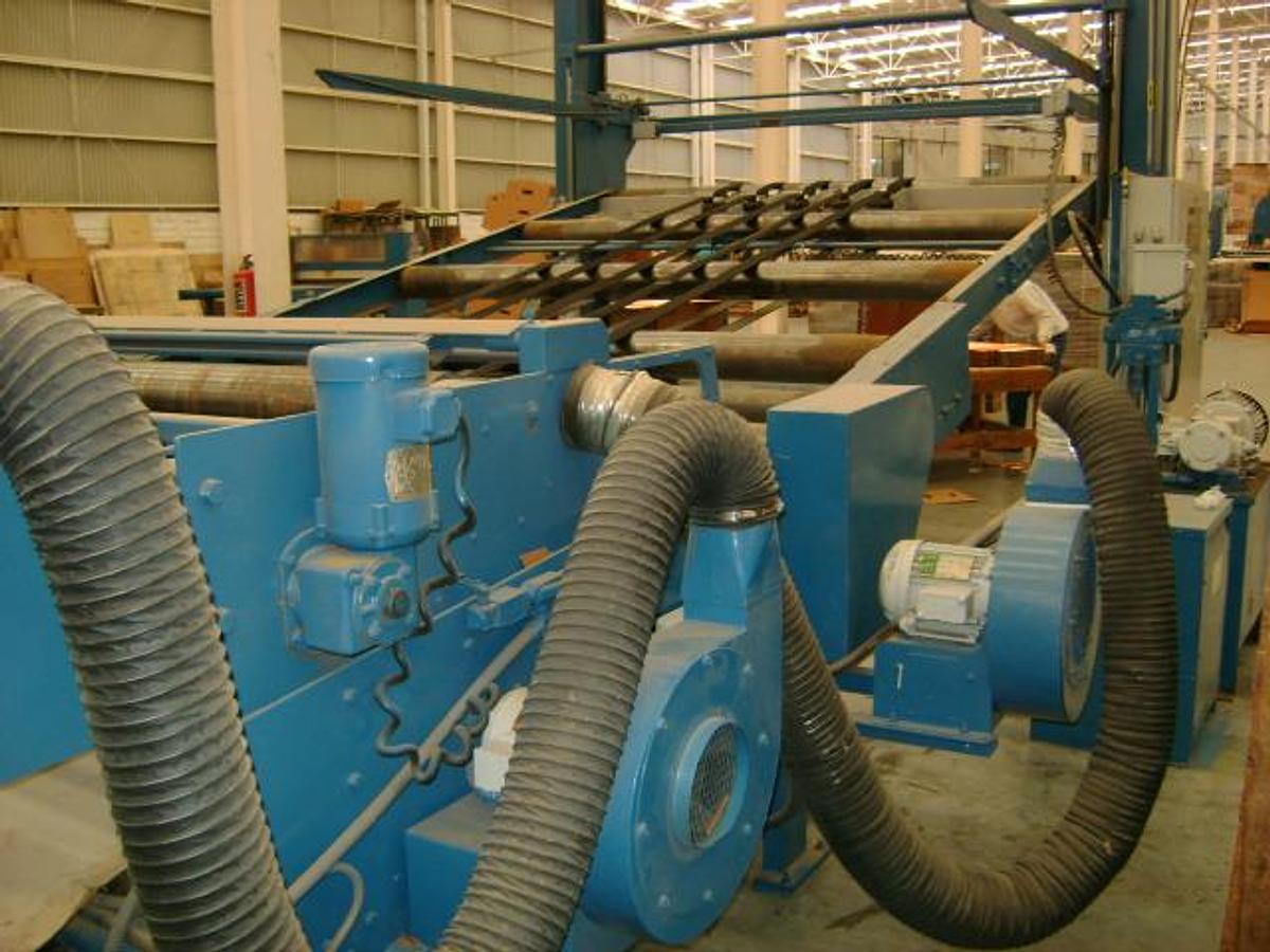 Used 66″ x 85″ TCY 2 color Rotary Die Cutter