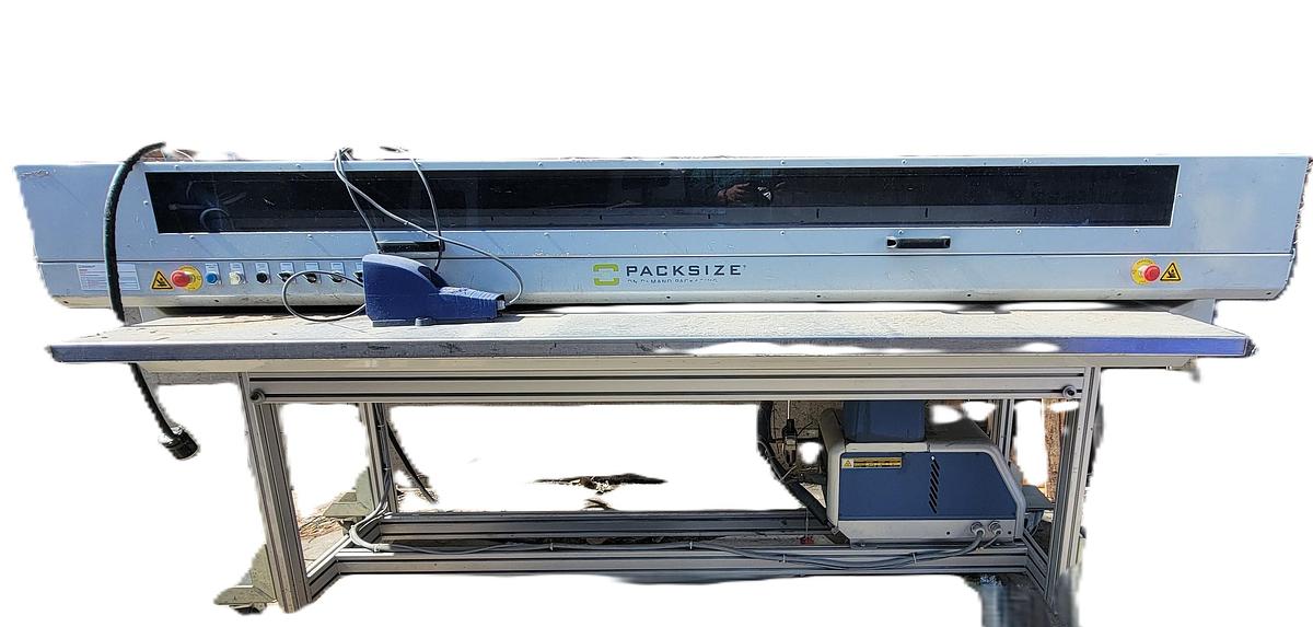 Used Packsize Fanfold Boxmaker machine center