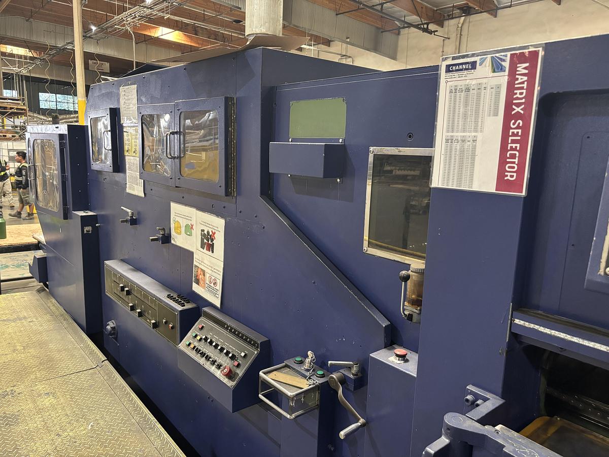 Used 40" x 56" Marumatsu Autoplaten Die Cutter