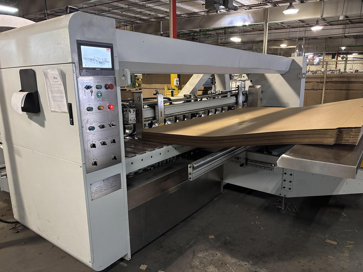 New 180" Jumbo Matchbox Folder Gluer