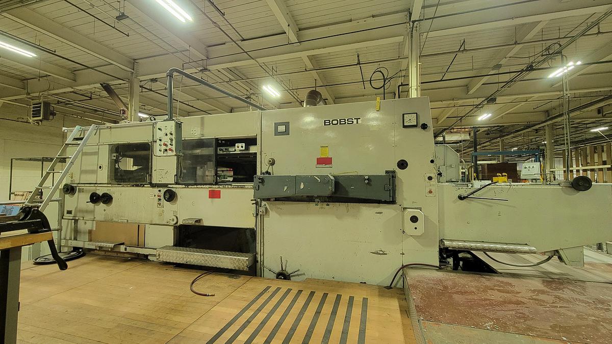 Used 50" x 80″ Bobst SPO 2000 Die Cutter