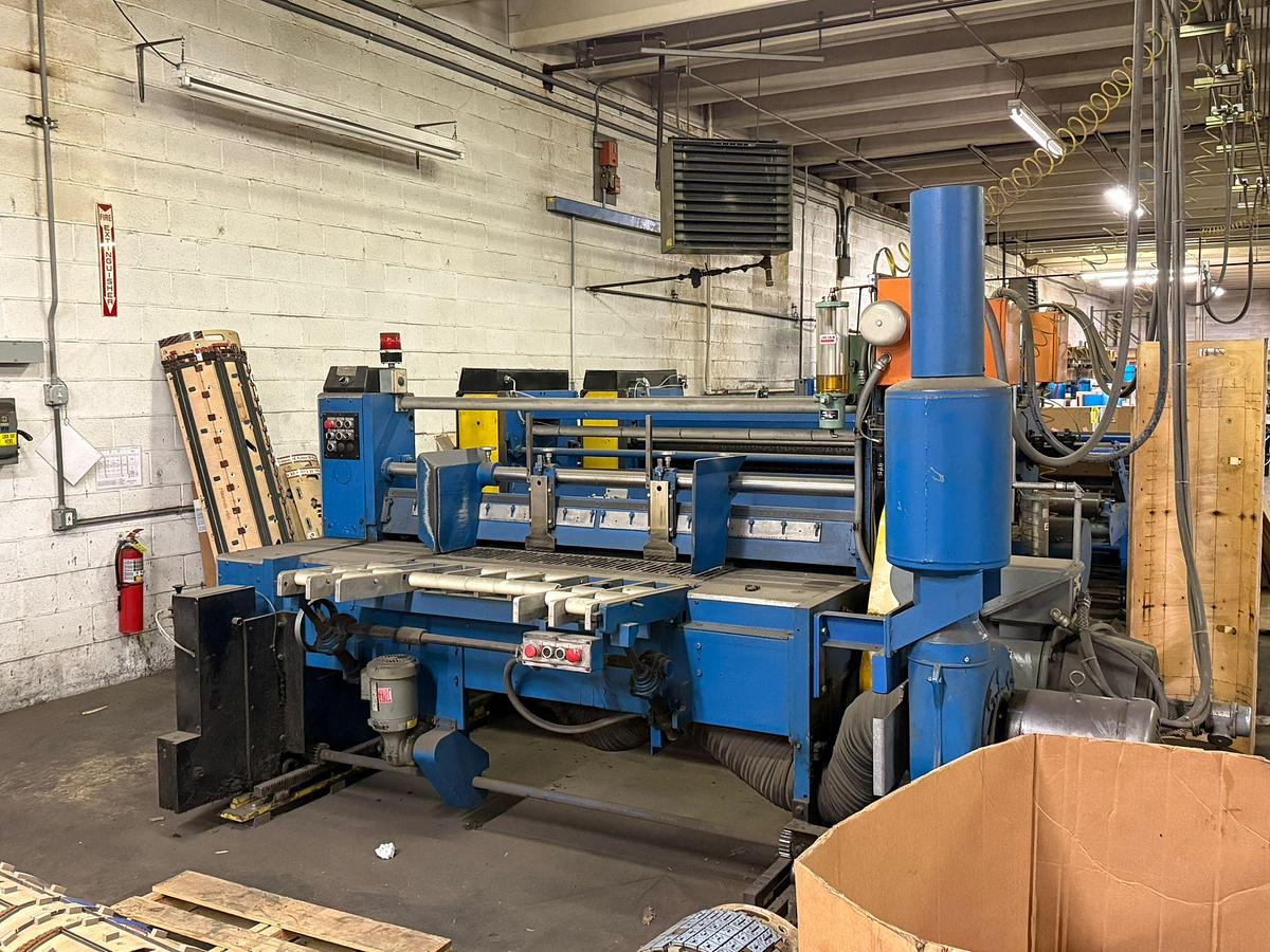 Used 66" x 80" Staley 1 color Rotary Die Cutter