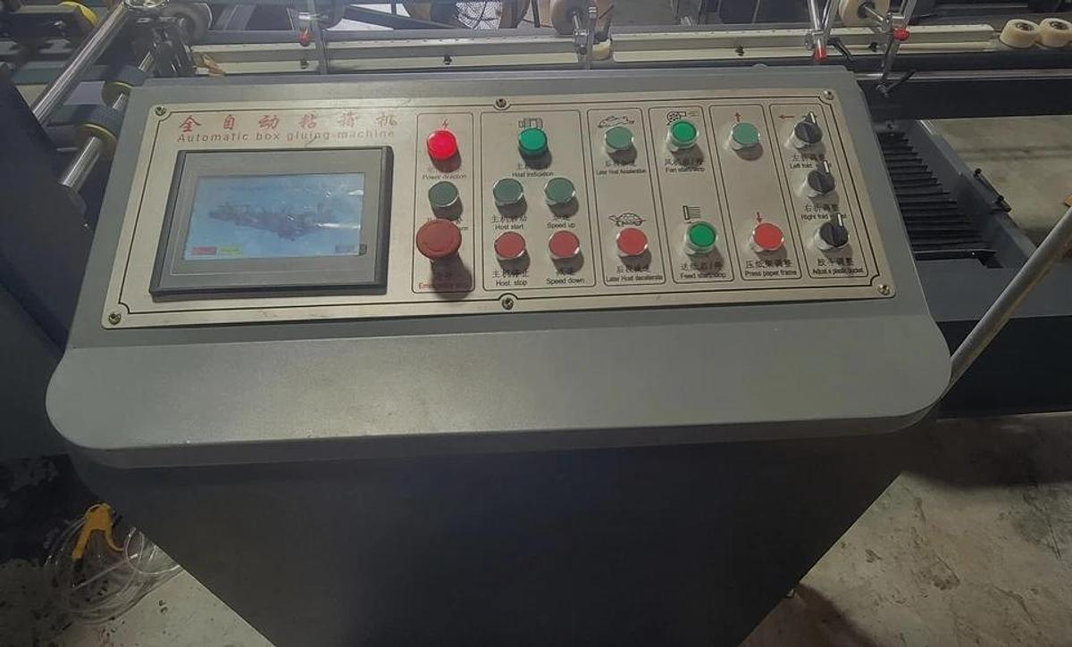 Used 50" x 110" Automatic Folder Gluer machine