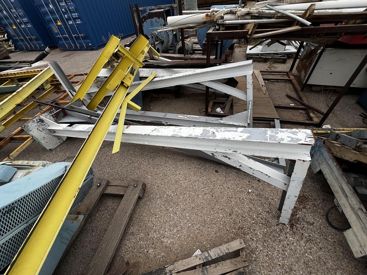 Used Air conveying scrap system with 100's of feet of piping