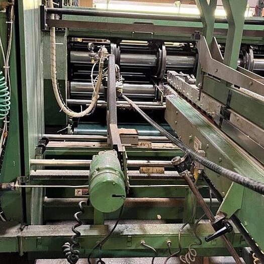 Used 50” x 110” Serenco 2 Color Flexo Folder Gluer