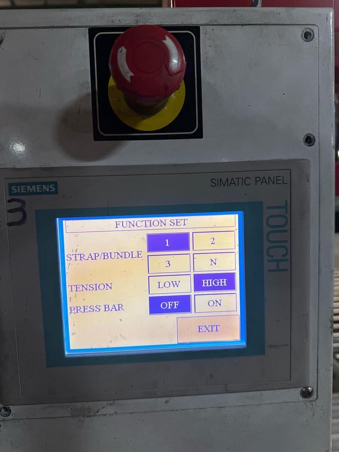 Used 65" Transpak Semi Automatic Bundle Tyer