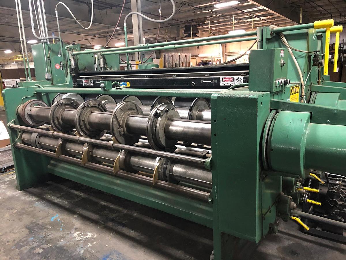 Used 50″ x 113″ Hooper 2 Color Flexo Printer slotter