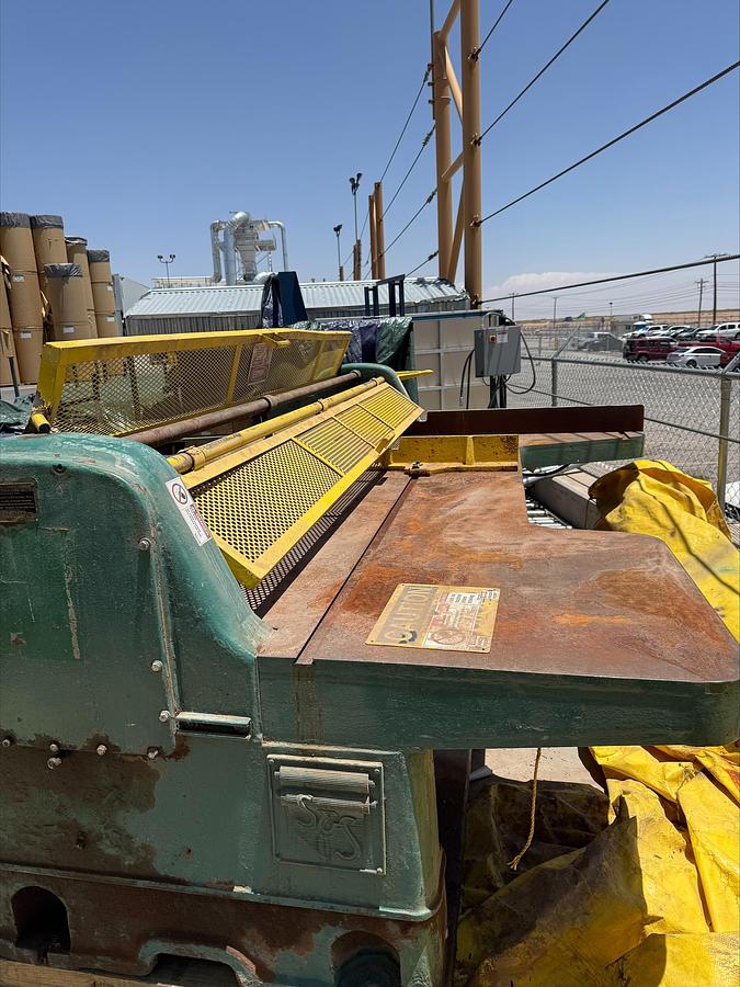 Used 120″ S&S 4 bar Slitter