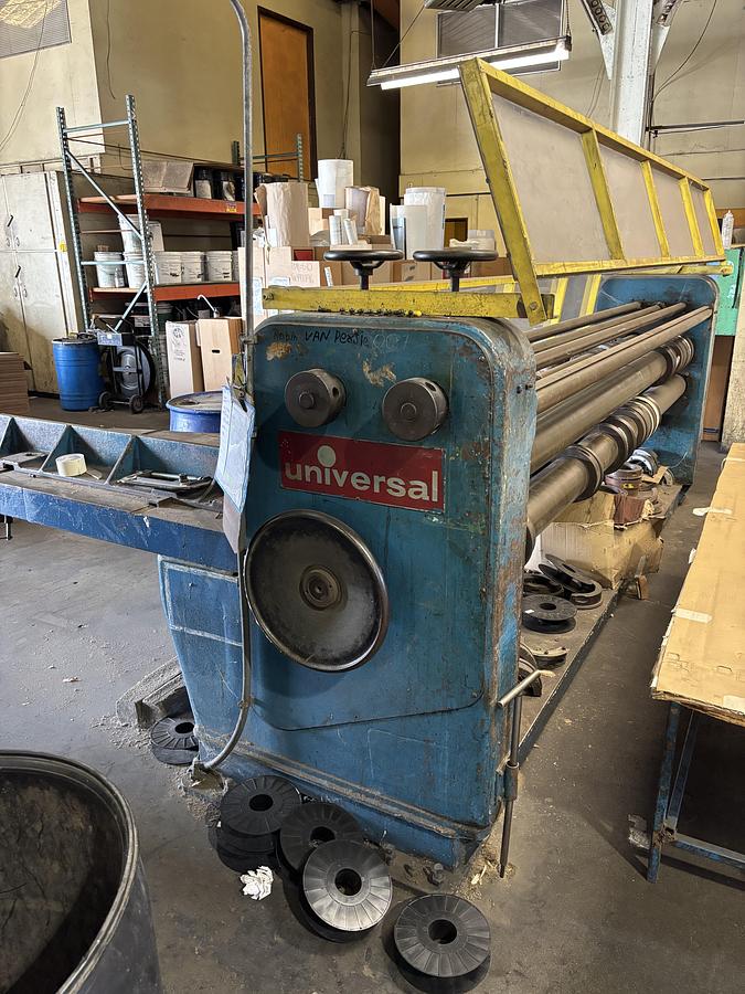 Used 120” 4 bar Slitter