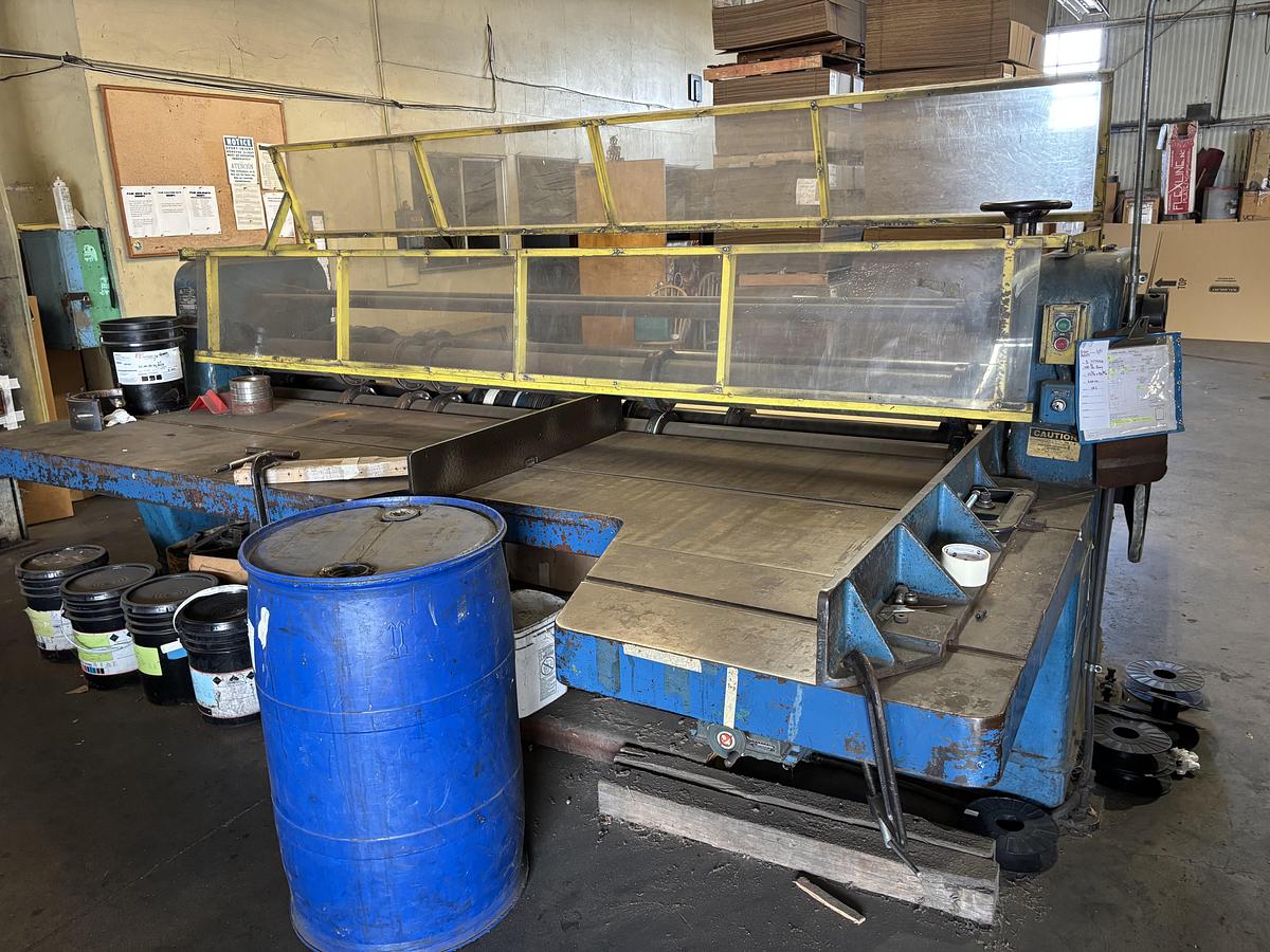 Used 120” 4 bar Slitter