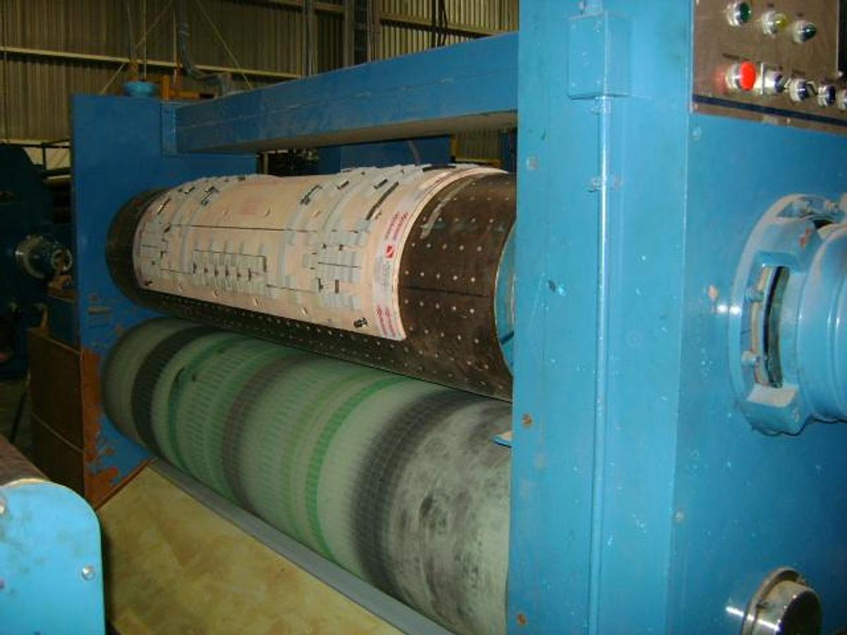 Used 66″ x 85″ TCY 2 color Rotary Die Cutter