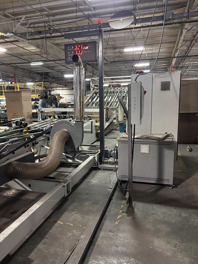 New 180" Jumbo Matchbox Folder Gluer