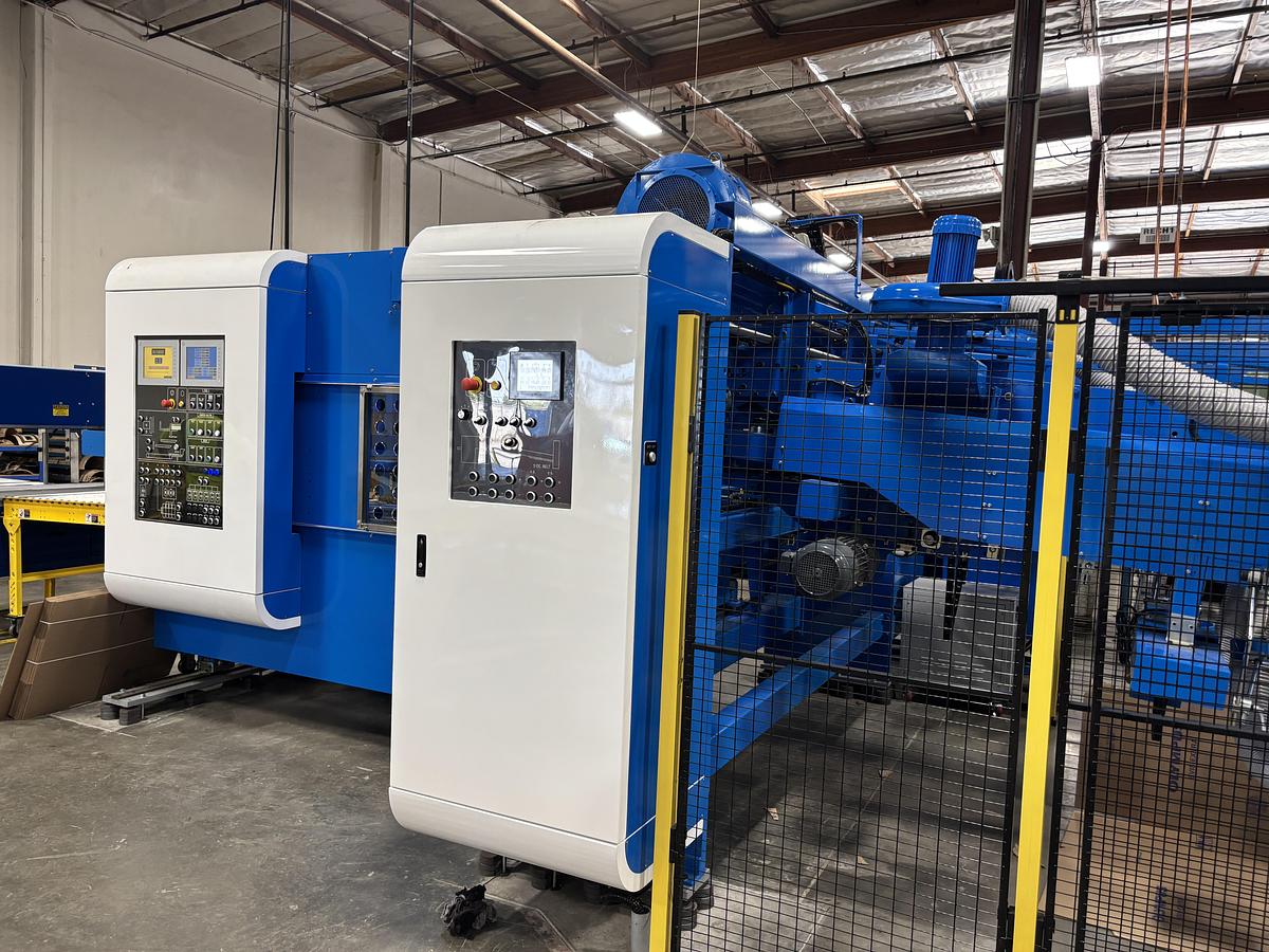 New 50" x 110" Sunrise Flexo Folder Gluer