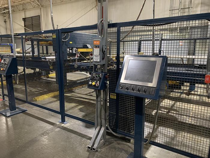 Used 66″ x 125″ Ward 2 color Flexo Folder Gluer