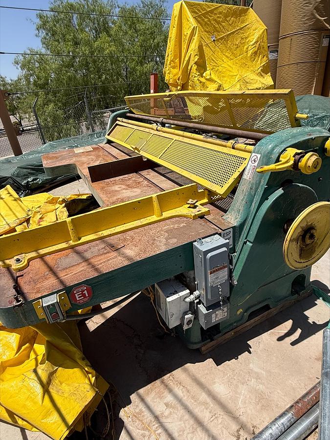 Used 120″ S&S 4 bar Slitter