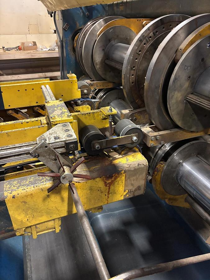 Used 66" x 126" Ward 2 Color Flexo Folder Gluer with DC section