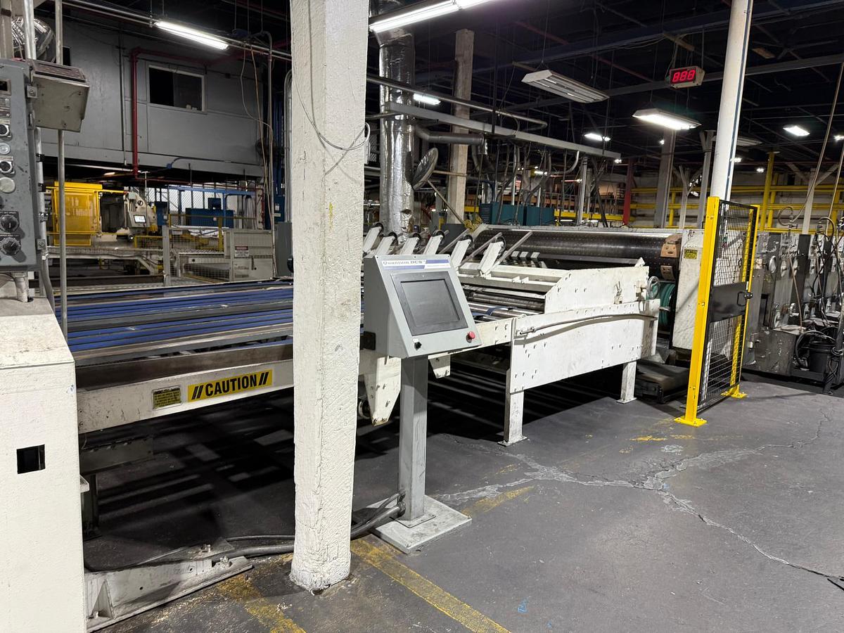 Used 66" x 115" Hycorr 4 color Rotary Die Cutter