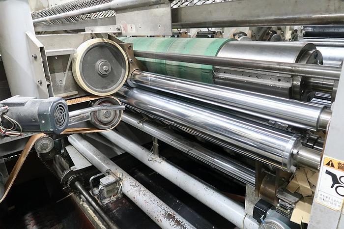 Used 26" x 73" Isowa 4 color Supermini Flexo Folder Gluer