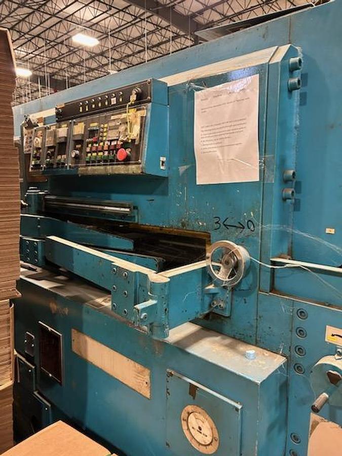Used 40″ x 56″ Marumatsu 1410 SAPV model Die Cutter