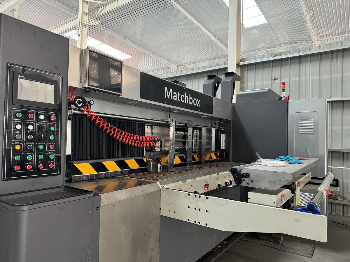 Used 38-66" Matchbox Value Line Flexo Folder Gluers and Rotary Die Cutters