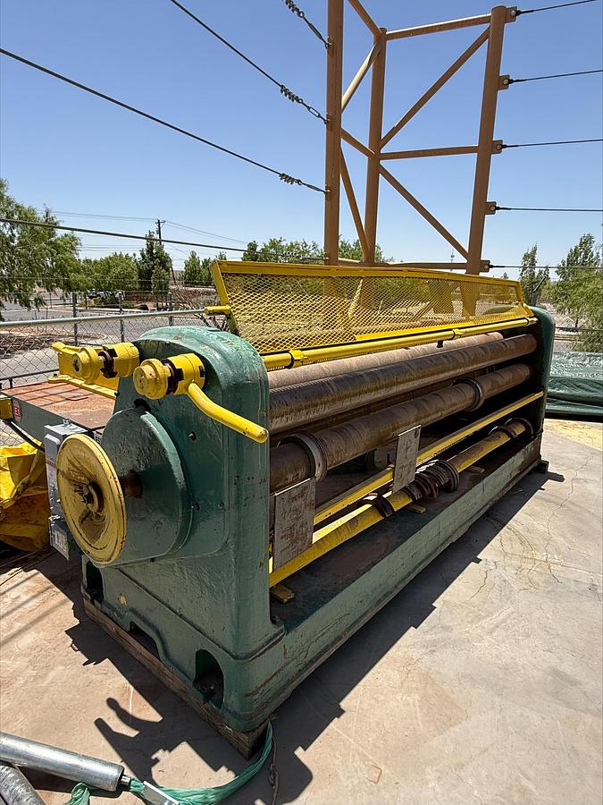 Used 120″ S&S 4 bar Slitter