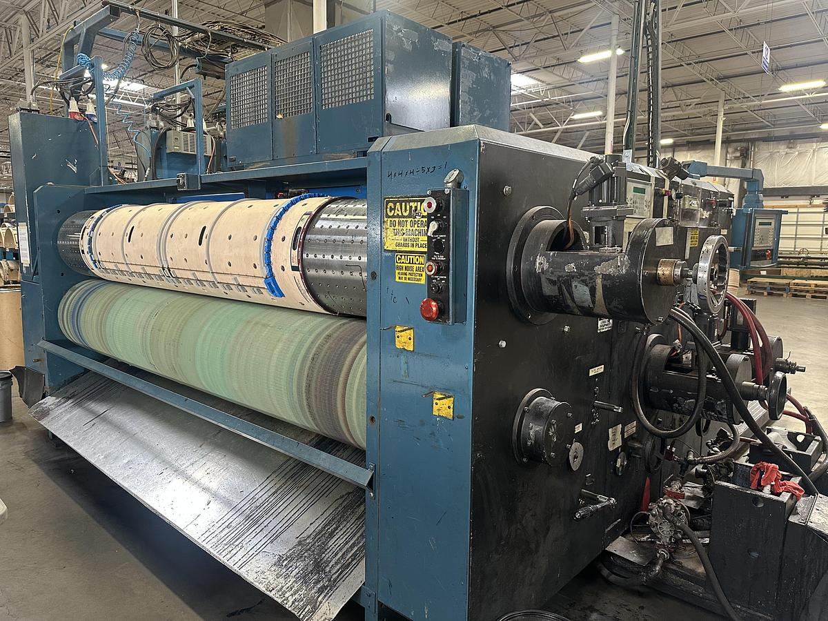 Used 66" x 130" McKinley Rotary Die Cutter
