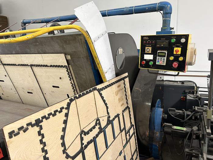 Used 65″ x 105″ Everest Sond Platen Die Cutter