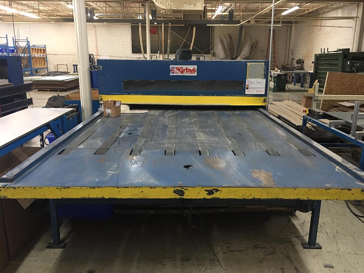 Used 80" x 100" Kirby Roller Die Cutter