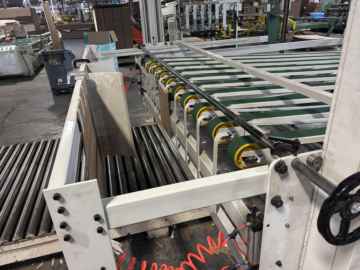 Used 66″ x 110″ MckInley 2 color Rotary Die Cutter