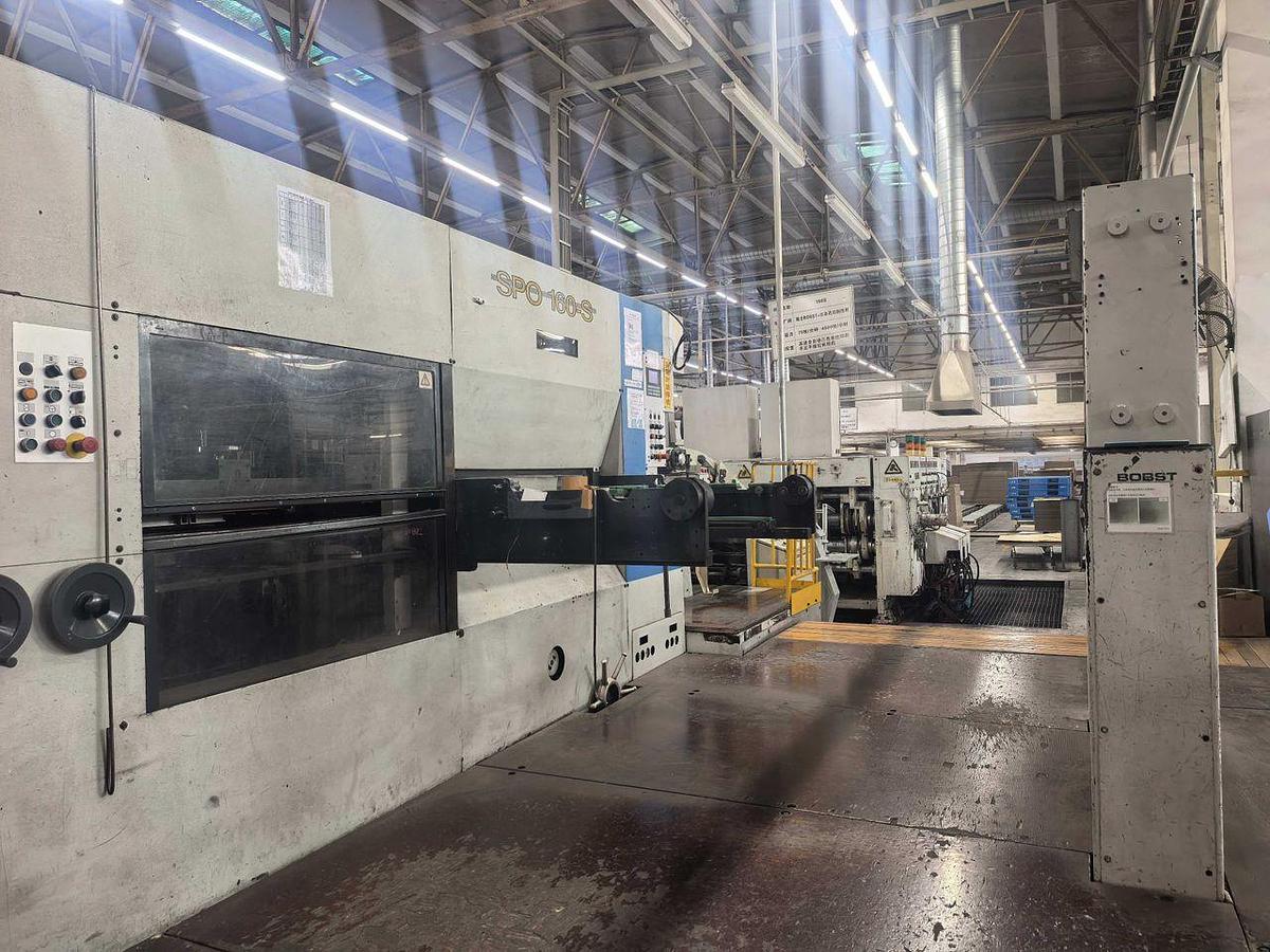 Used Bobst autoplaten Die Cutter model 160 A