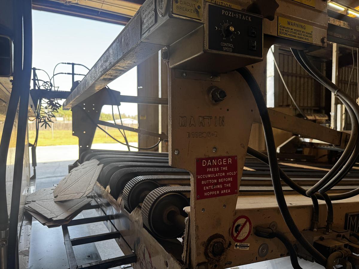 Used 66″ x 80″ Ward Rotary Die Cutter