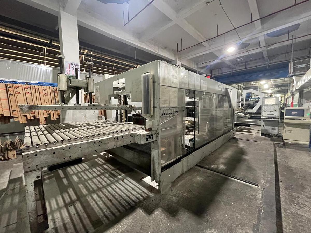 Used Bobst Martin Midline 924 4 Color Flexo Folder Gluer