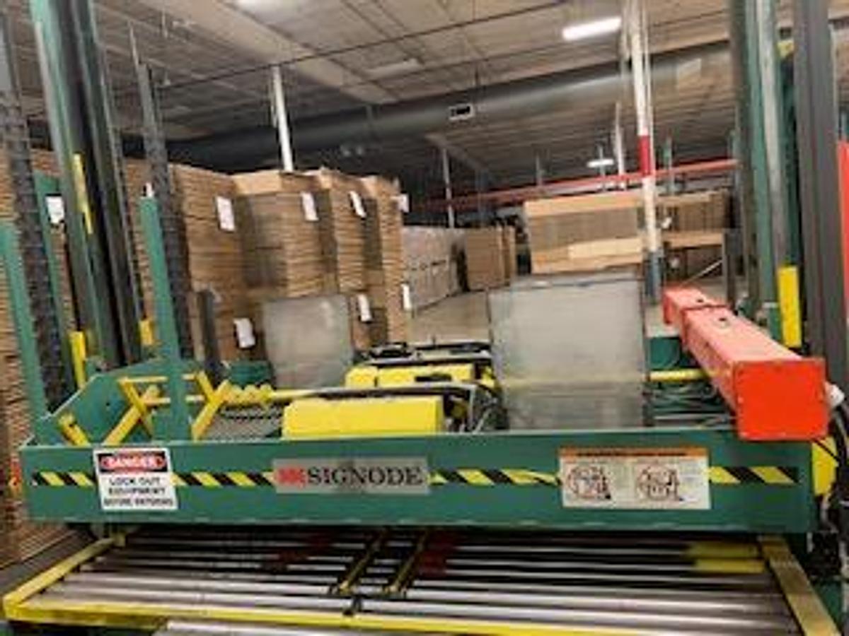 Used Signode 3 head Unitizer with Test Stand