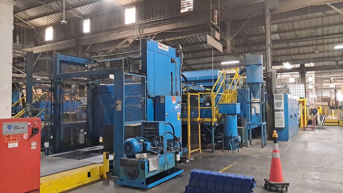 Used 37″ x 98″ McKinley 4 color Flexo Folder Gluer