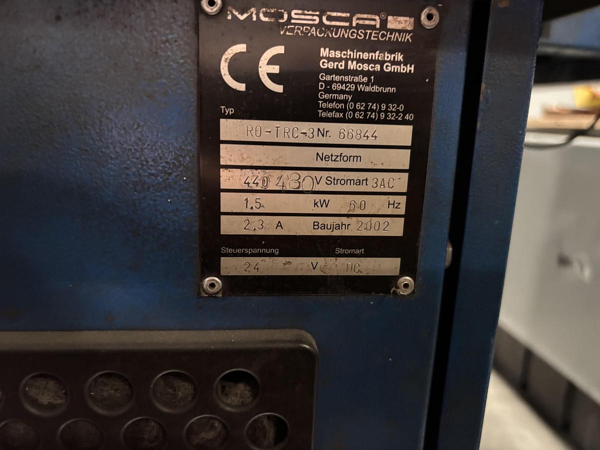 Used EAM Mosca Bundle Strapper