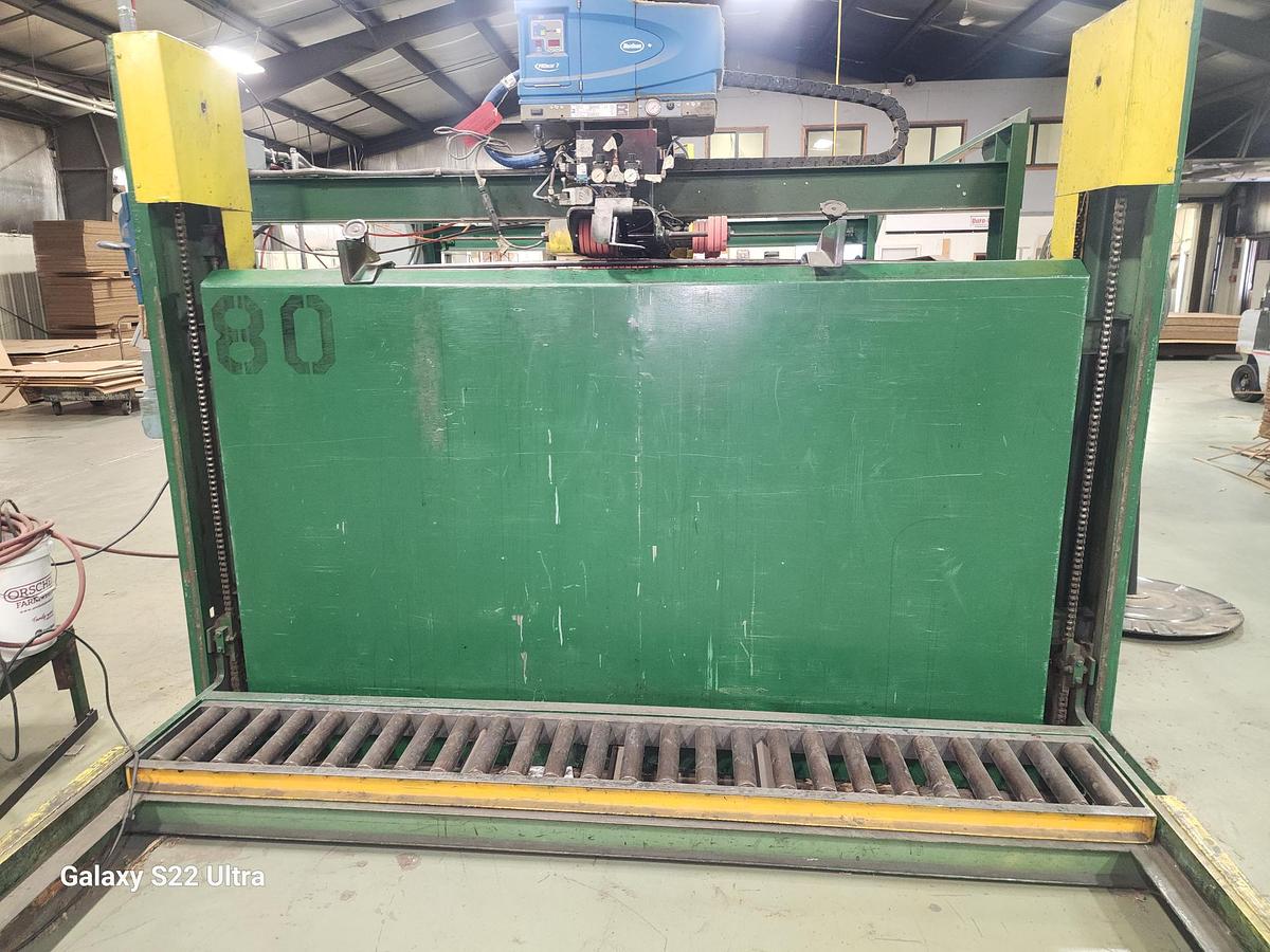 Used 96" General Gluer with Nordson Hotmelt glue system